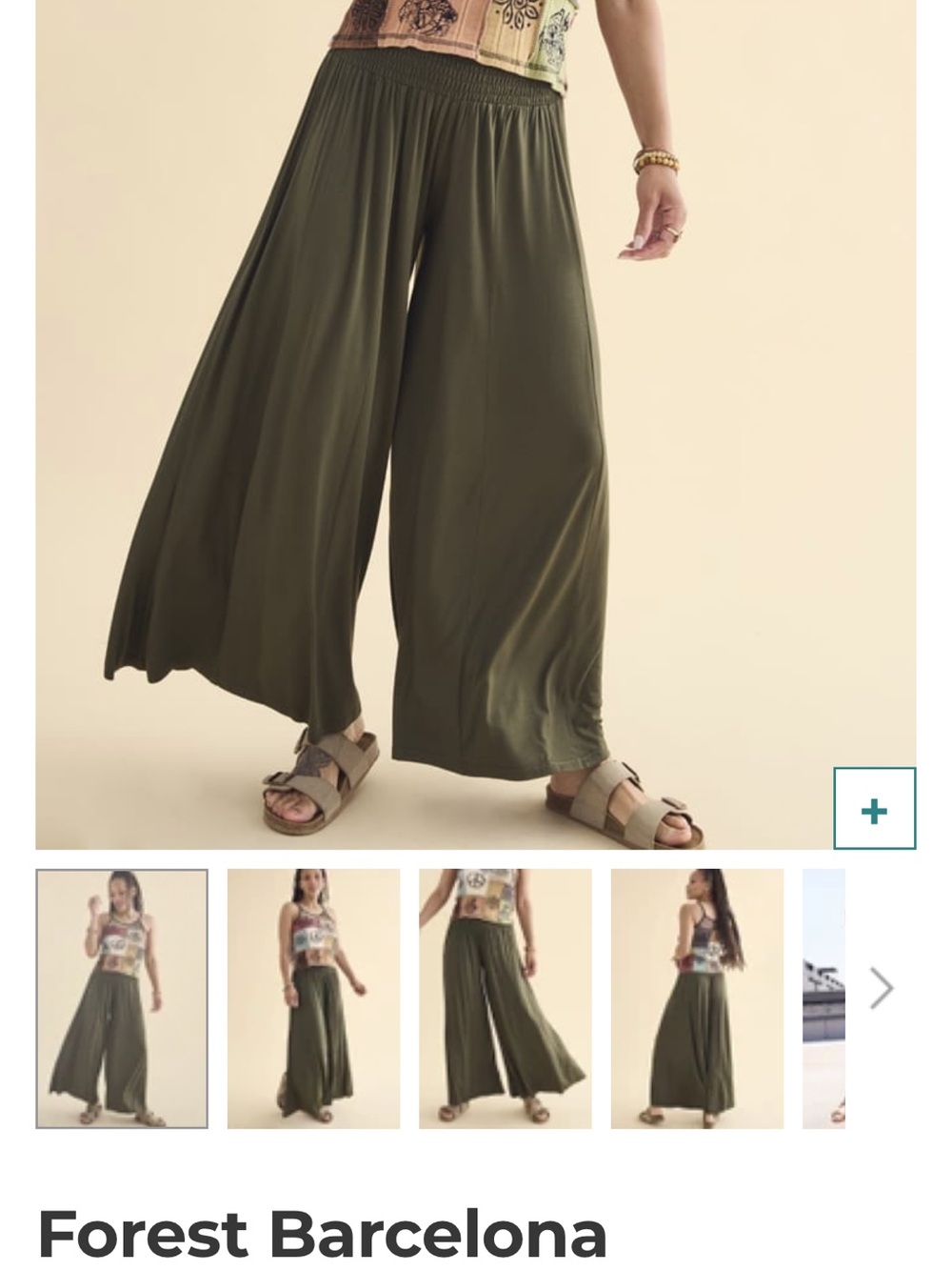 Earthbound Barcelona Pants and Cami Set